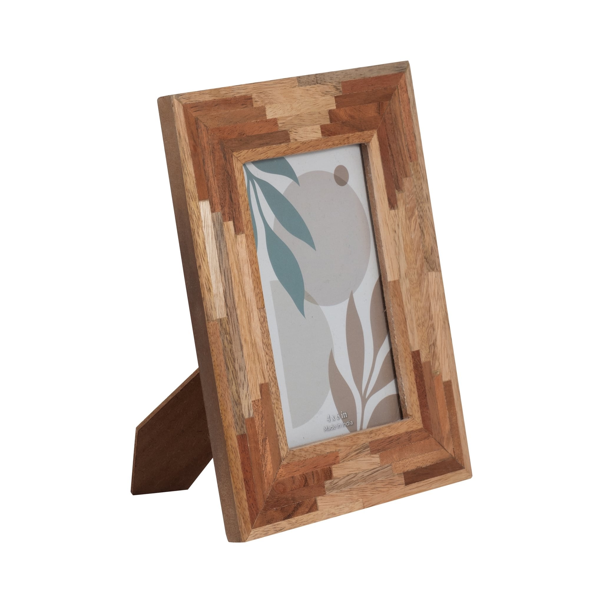 Wood, 4x6 Layers Photo Frame, Natural — Furniture City (CA)l
