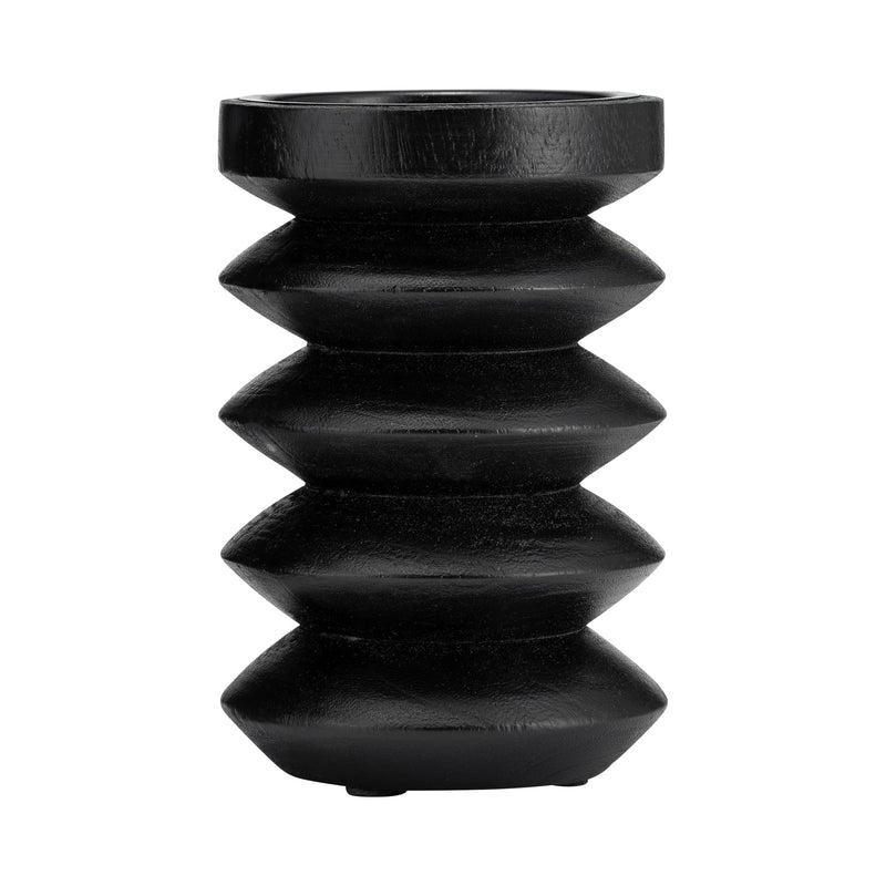 wood-6-h-accordion-candle-holder-black-1