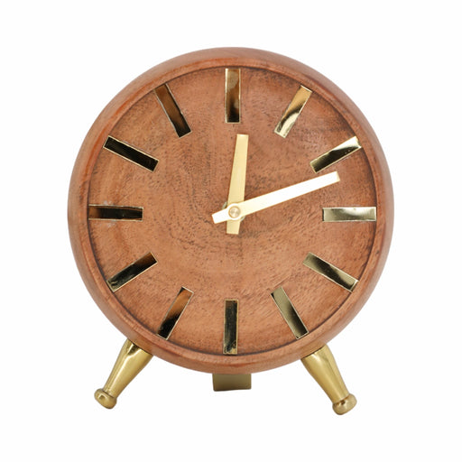 wood-7-gold-table-clock-brown-1