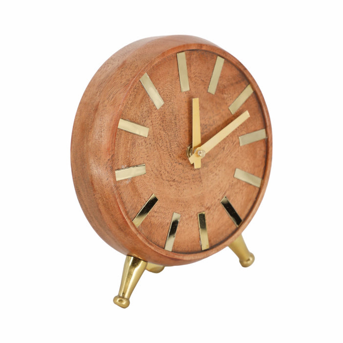 wood-7-gold-table-clock-brown-2