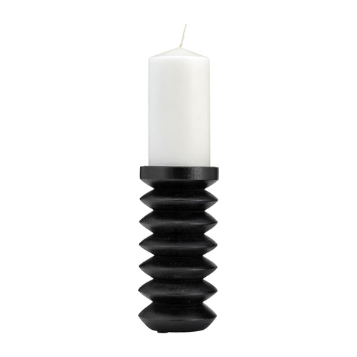 wood-8-h-accordion-candle-holder-black-2