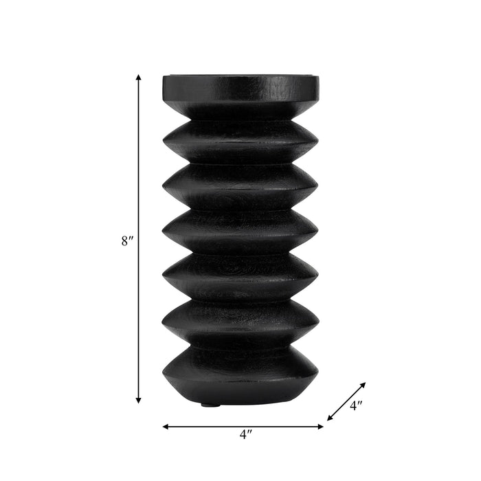 wood-8-h-accordion-candle-holder-black-7