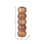 wood-8-ribbed-votive-holder-natural-8