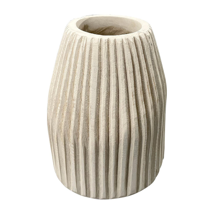 wood-8-ridged-vase-white-1