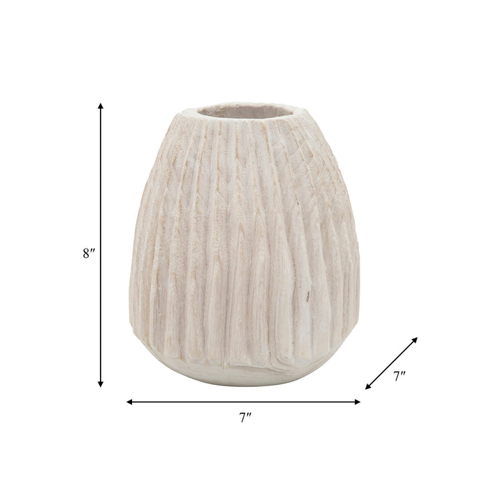 wood-8-ridged-vase-white-3