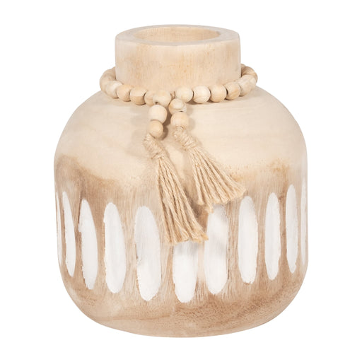 wood-8-round-ridged-vase-w-tassels-natural-1