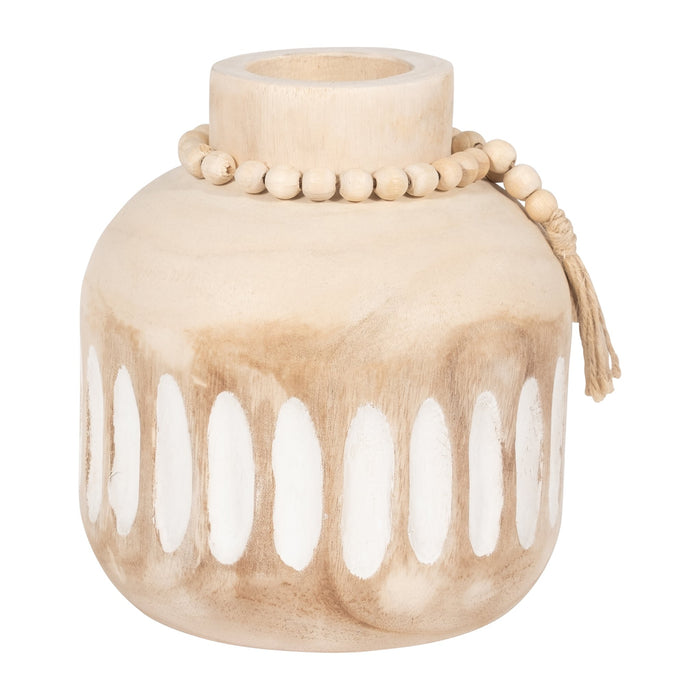 wood-8-round-ridged-vase-w-tassels-natural-3