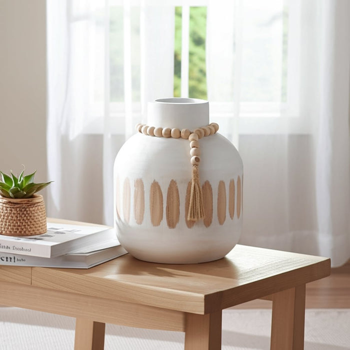 wood-8-round-ridged-vase-w-tassels-white-12