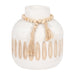 wood-8-round-ridged-vase-w-tassels-white-1