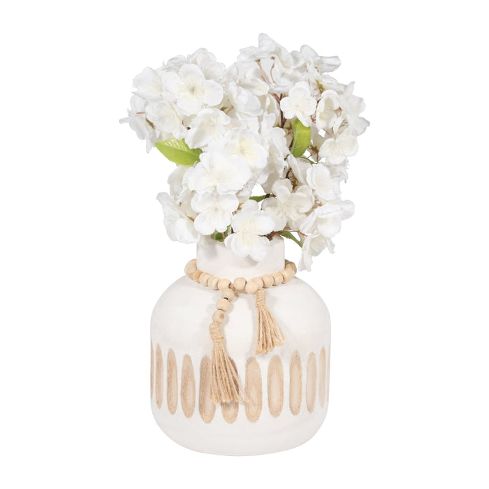 wood-8-round-ridged-vase-w-tassels-white-4
