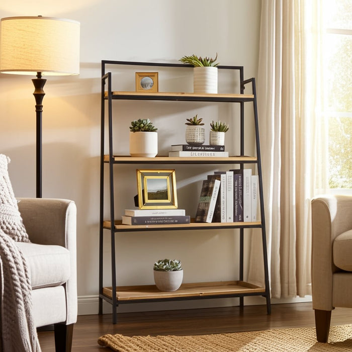 wood-metal-52-h-folding-4-layered-shelf-brwn-blk-8