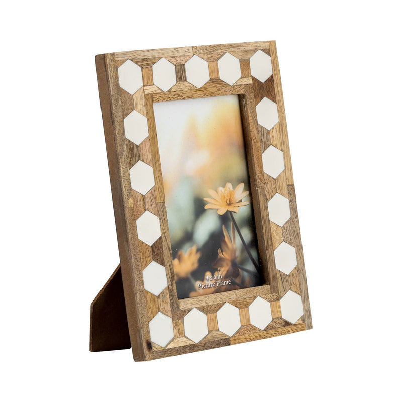 wood-resin-4x6-hexagon-frame-white-2