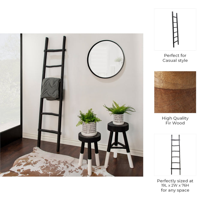 wooden-decorative-76-ladder-black-6