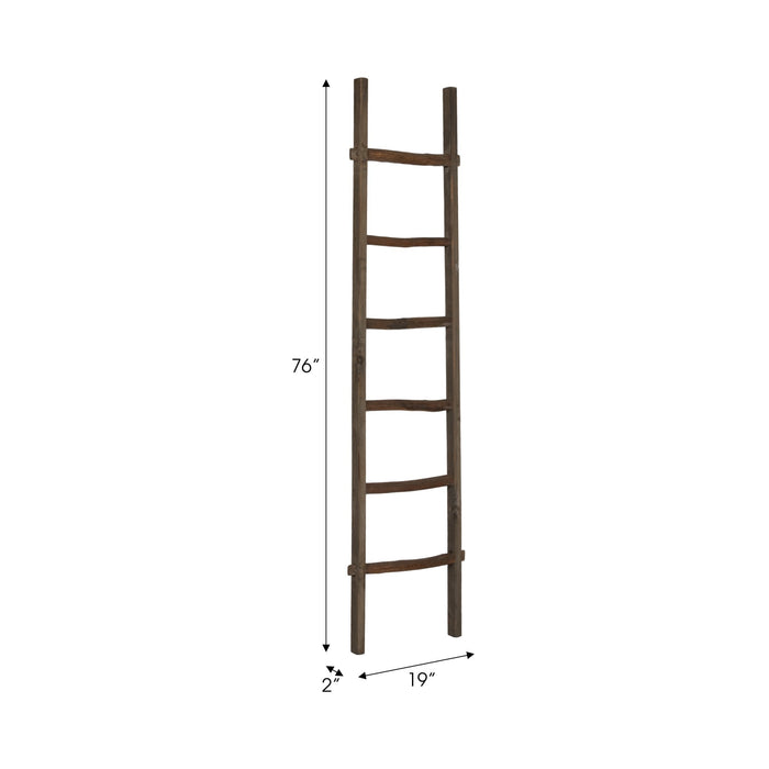 wooden-decorative-76-ladder-brown-8