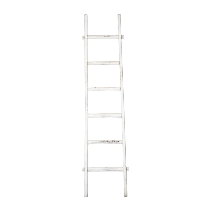 wooden-decorative-76-ladder-white-1