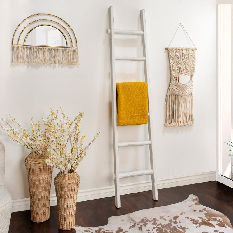 wooden-decorative-76-ladder-white-9