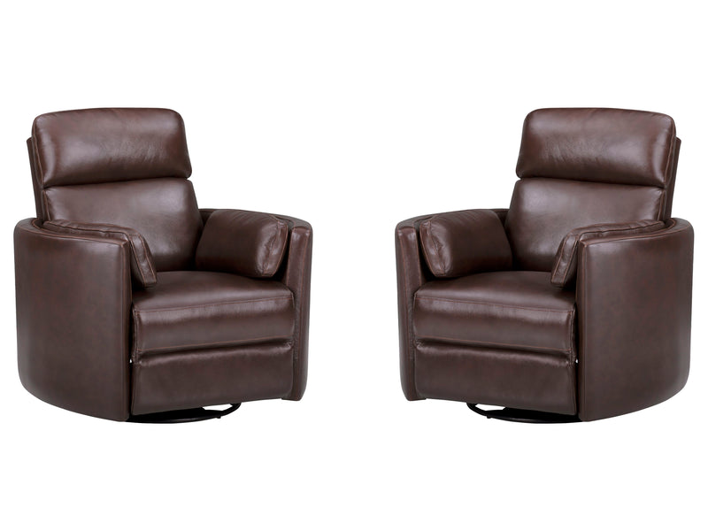 parker-living-radius-hickory-brown-manual-swivel-glider-recliner-two-pack-2