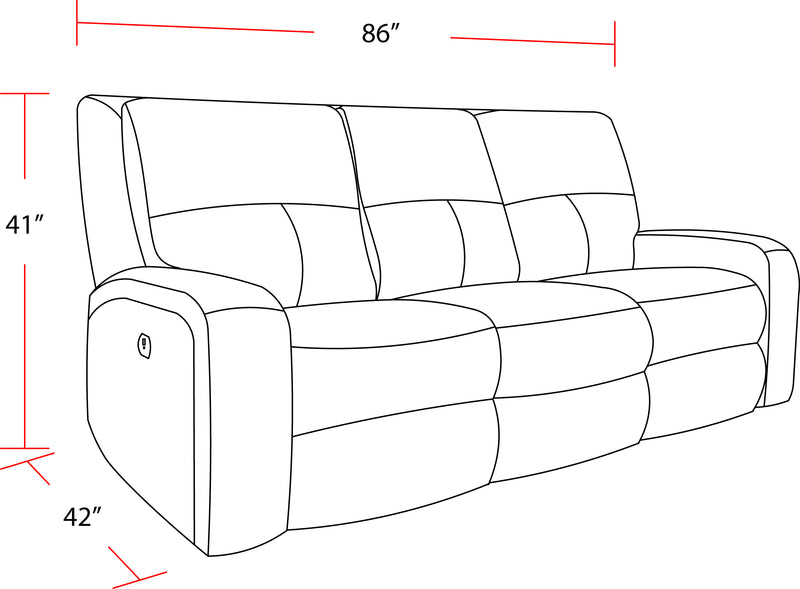 Parker Living Polaris - Kahlua Power Reclining Sofa and Recliner