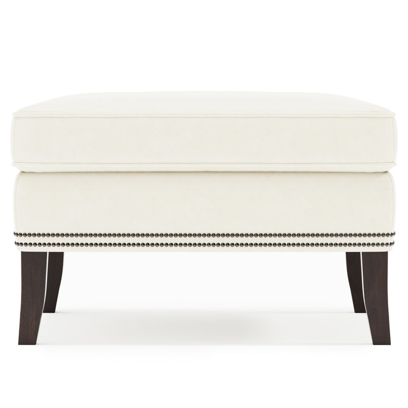 Kingston Leather Ottoman