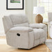 Parker Living Buster - Opal Taupe Manual Reclining Sofa and Recliner