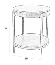parker-house-bengal-41-inch-round-cocktail-table-with-2-end-tables-8