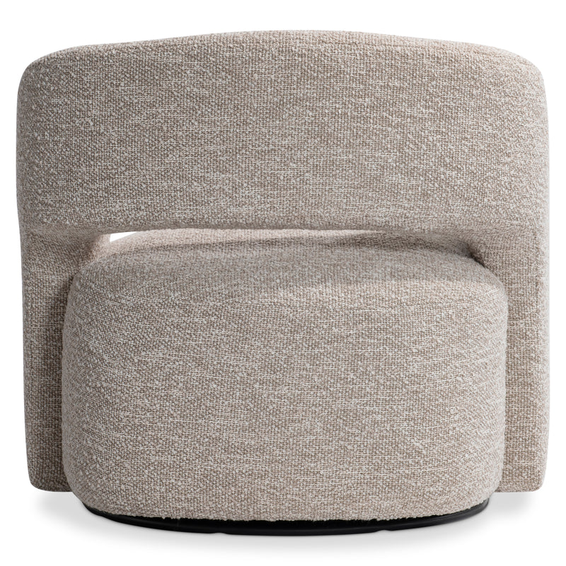 Chloe Leather Swivel Chair