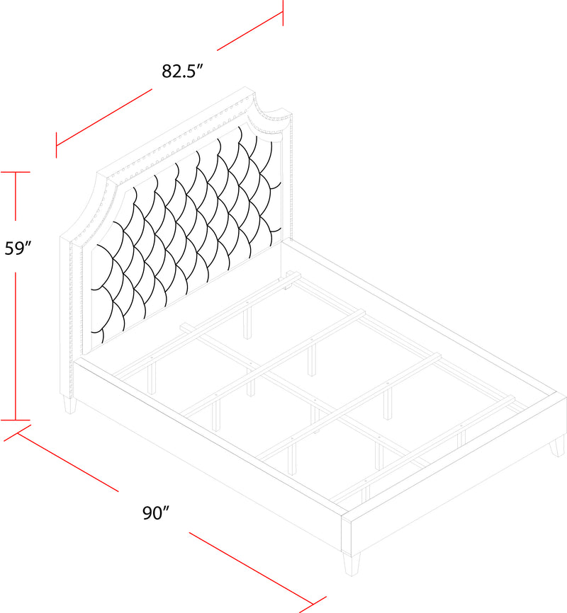 Parker Living Sleep Jasmine - Champagne King Bed