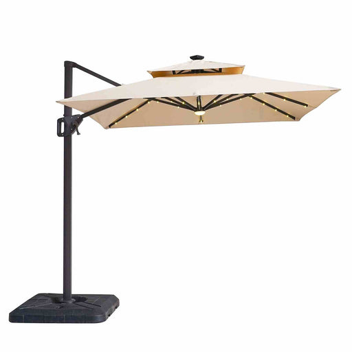 xico-8-sq-umbrella-double-top-led-light-control-tan-base-1