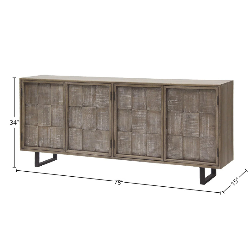 Parker House Crossings - Casablanca 78 In. TV Console