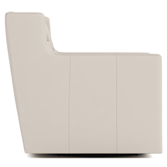 Candace Leather Swivel Chair - Furniture City (CA)l