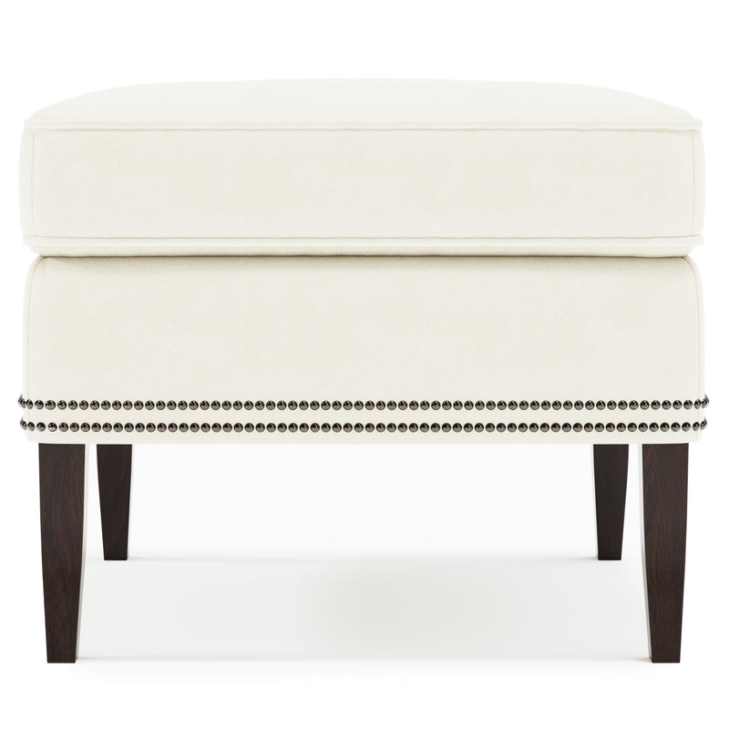Kingston Leather Ottoman