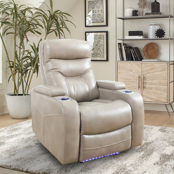Parker Living Origin Power - Linen Power Reclining Home Theater Recliner