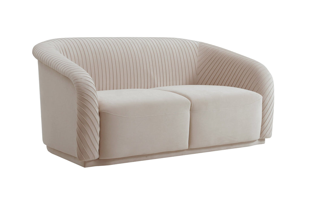 yara-pleated-beige-velvet-loveseat-1