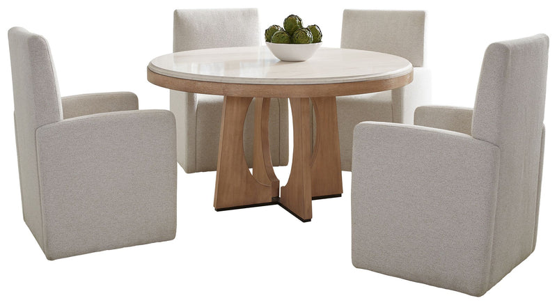 parker-house-escape-dining-54-inch-round-table-with-4-caster-chairs-2
