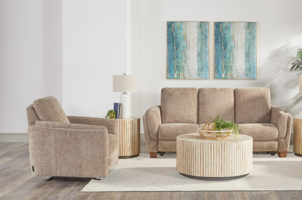 Parker Living Morehead - Biscotti Power Reclining Sofa and Recliner