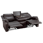 yerba-dark-brown-double-lay-flat-reclining-sofa-with-center-drop-down-cup-holders-2