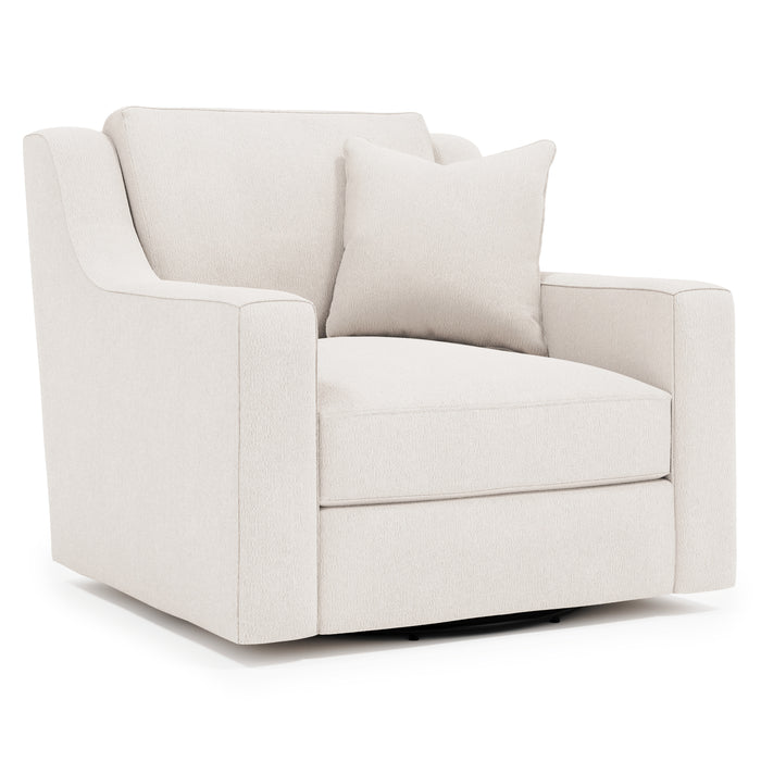 Germain Fabric Swivel Chair - Furniture City (CA)l