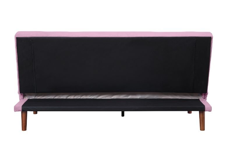 yolandi-pink-velvet-dark-walnut-finish-adjustable-sofa-4