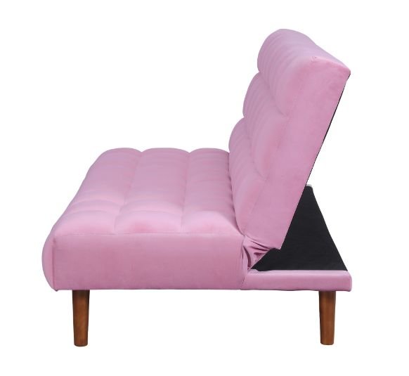 yolandi-pink-velvet-dark-walnut-finish-adjustable-sofa-5