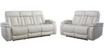 Parker Living Royce - Fantom Ivory Power Reclining Sofa and Loveseat