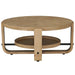Parker House Escape Cocktail Table Round with Shelf