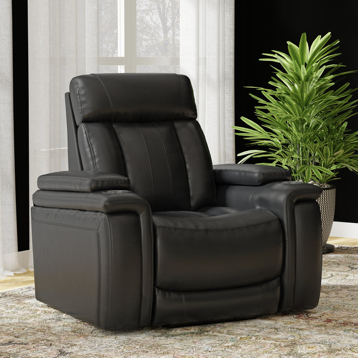 Parker Living Royce - Midnight Power Reclining Sofa Loveseat and Recliner