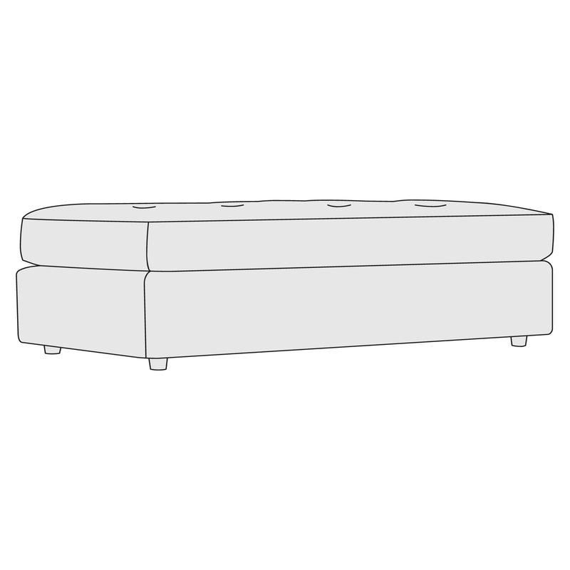Nest Leather Ottoman
