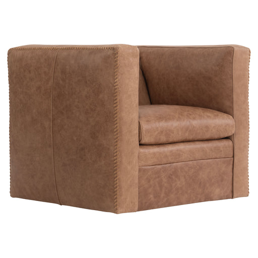 Hudson Leather Swivel Chair - Furniture City (CA)l