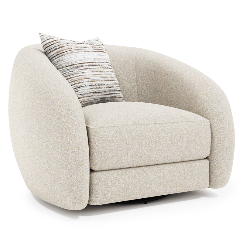 Austen Fabric Swivel Chair - Furniture City (CA)l