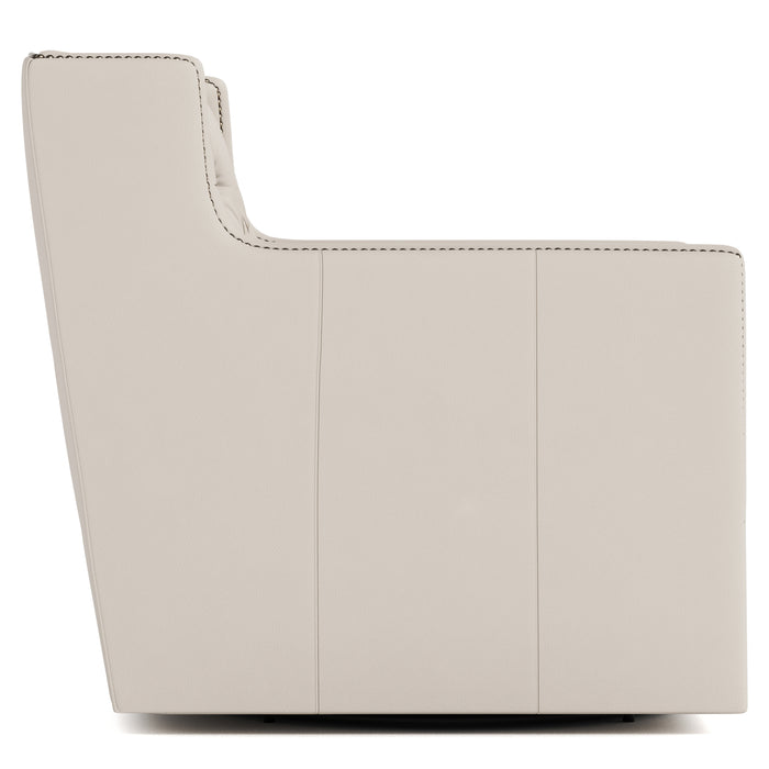 Candace Leather Swivel Chair - Furniture City (CA)l