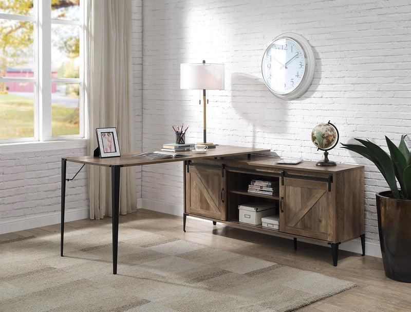 zakwani-rustic-oak-black-writing-desk-table-6