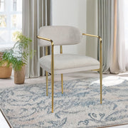 zayn-beige-chenille-gold-arm-chair-set-2-1