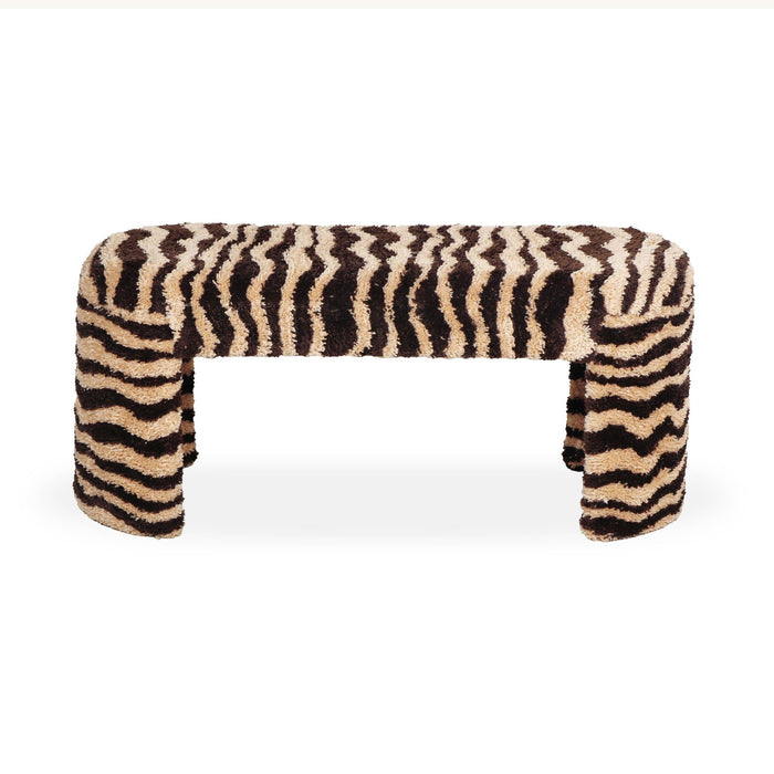 zebra-brown-striped-tufted-bench-3