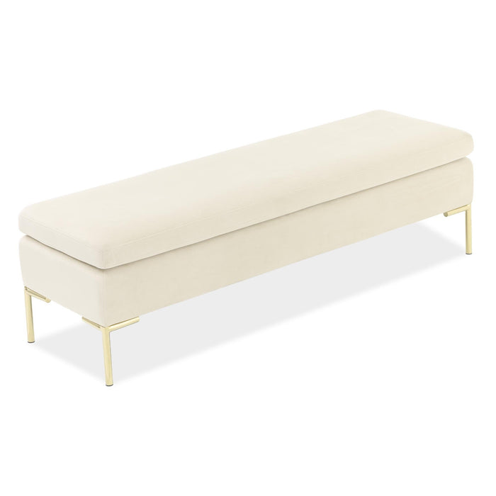 zennia-velvet-accent-bench-ivory-gold-2